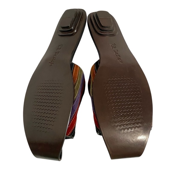 Robert Zur New Vintage 90s Leather Fisherman Slides Sandals 8.5 Designer Luxury - Picture 5 of 10